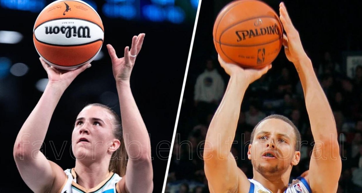 Steph Curry beats Sabrina Ionescu head-to-head in a 3-point challenge